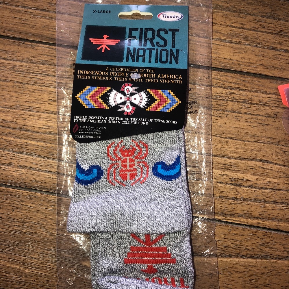 First Nation unisex adult socks